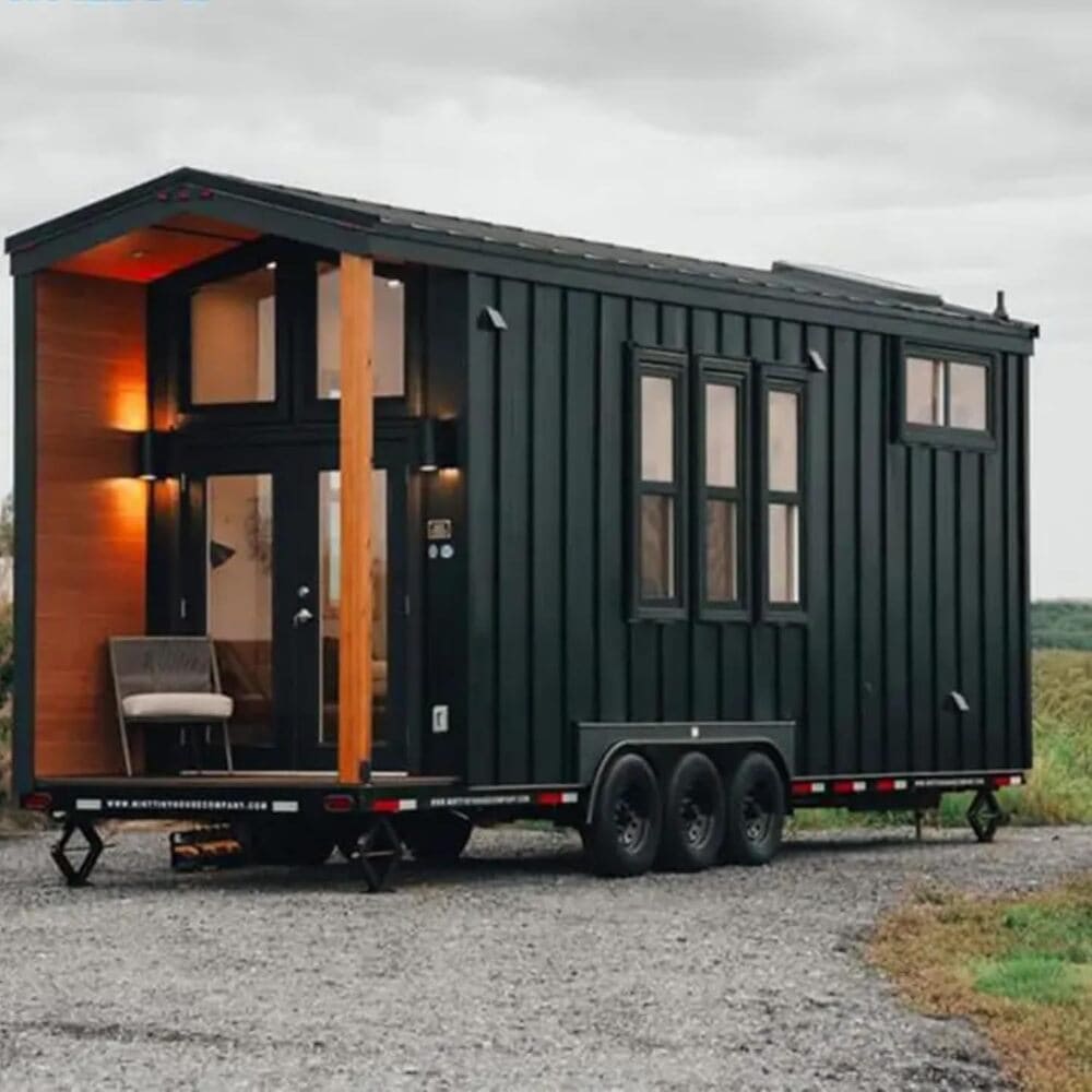 Photo inspiration: Visual Reference: Modern Tiny House On Wheels Perfect For Off Grid Adventures
