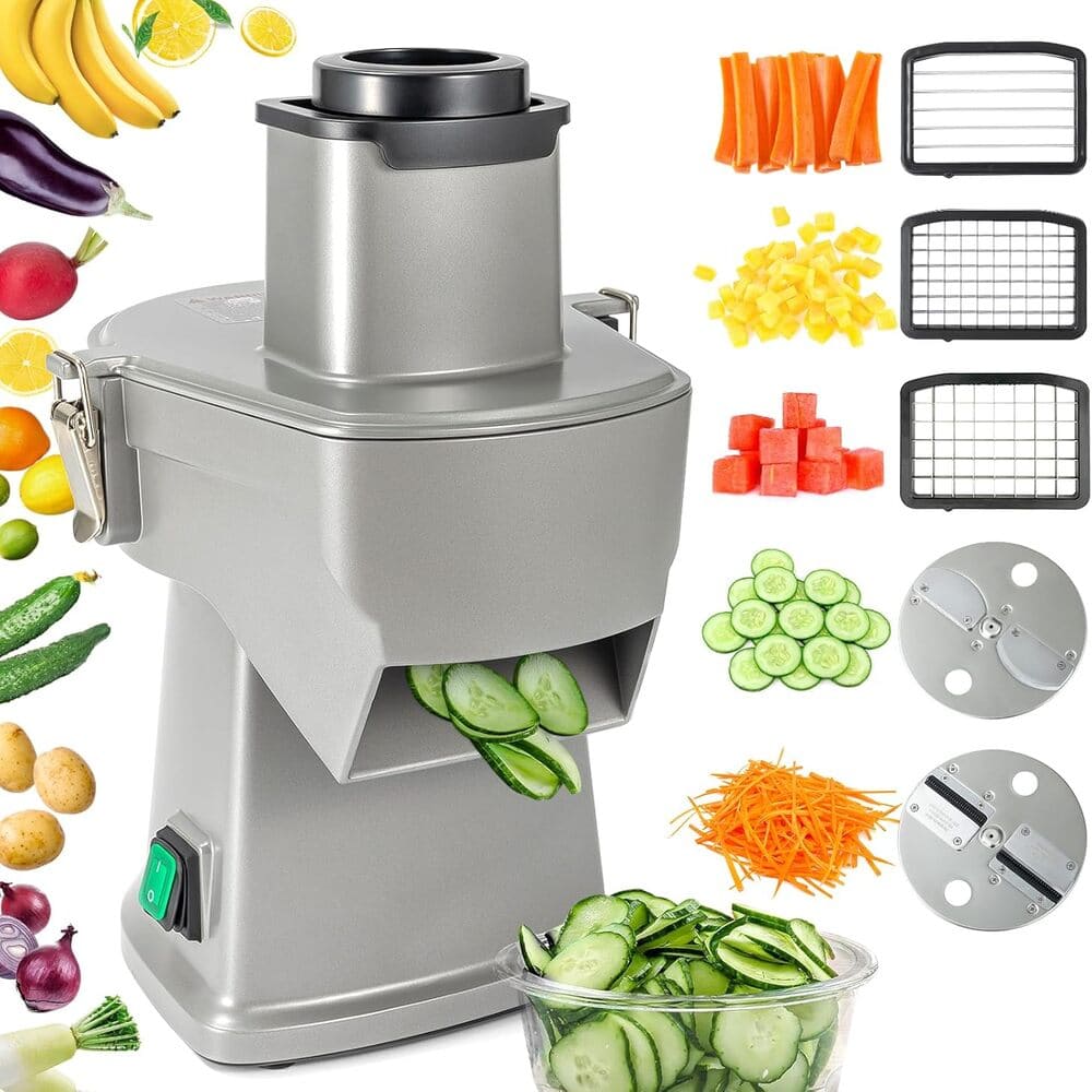 Effortless Meal Prep with the LLNC 4-in-1 Electric Vegetable Chopper