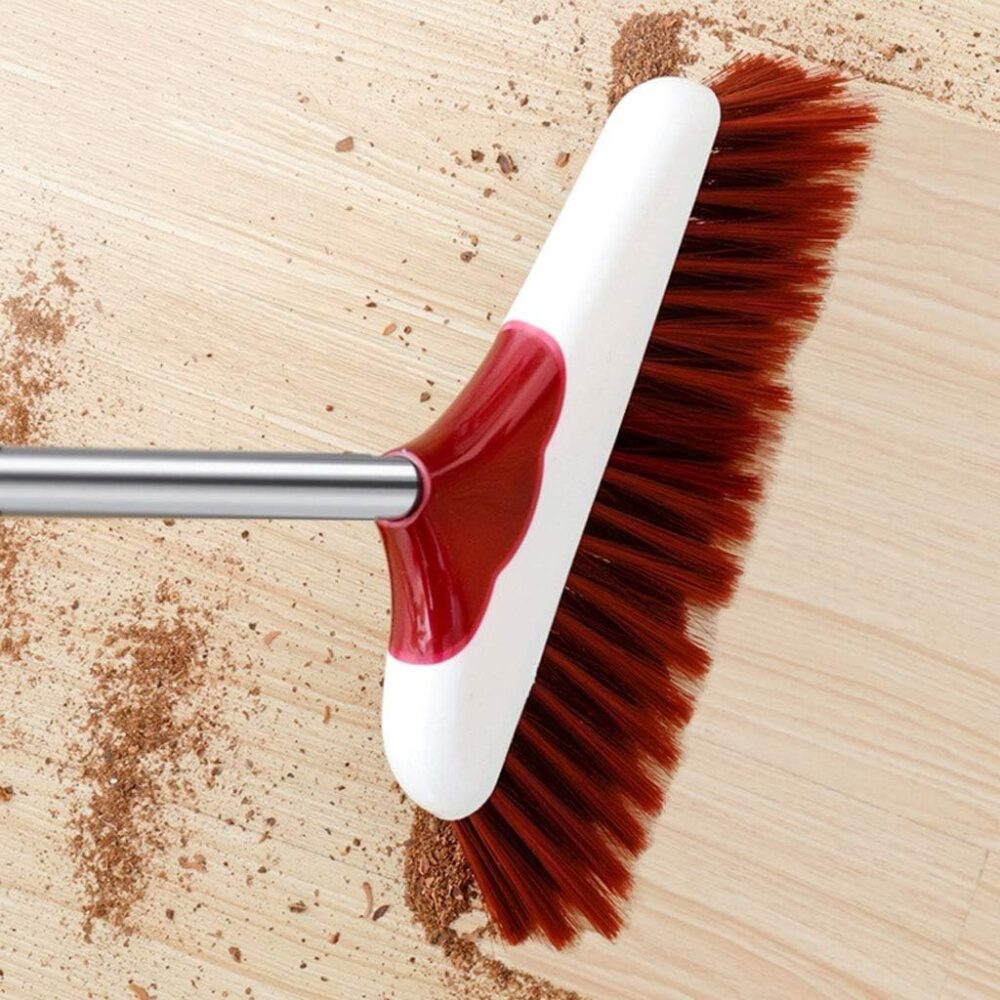 BNJWJZS Compact Broom & Dustpan Set – Stainless Steel Handle Combo | Wiloria