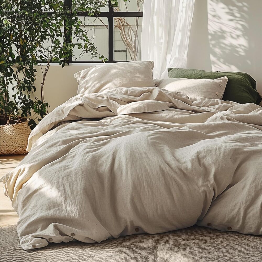 Bedsure Linen Duvet Cover – Comfort & Style in One Set | Wiloria
