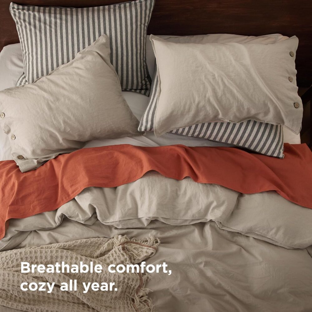 Bedsure Linen Duvet Cover – Comfort & Style in One Set | Wiloria