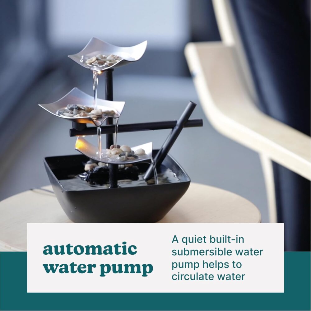Bring Peace Home with the Homedics Tabletop Fountain  | Wiloria🌿💧