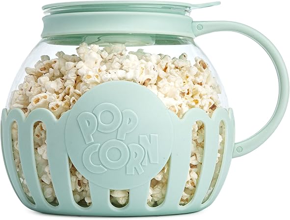 Ecolution Microwave Popcorn Popper – 3-in-1 Glas | Wilorias Bowl