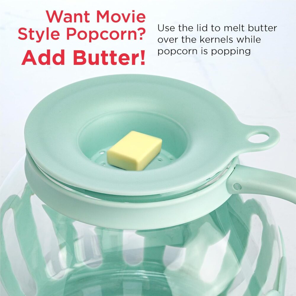 Ecolution Microwave Popcorn Popper – 3-in-1 Glas | Wilorias Bowl - Image 3