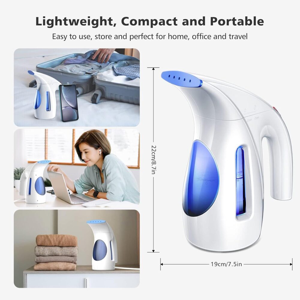 HiLIFE Handheld Clothes Steamer – 240ml, 700W Power | Wiloria - Image 4