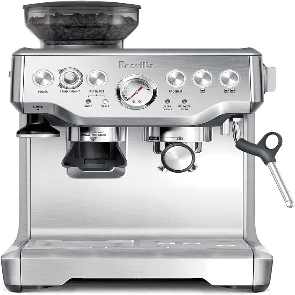 Breville Barista Express BES870XL – All-in-One Espresso Machine with Built-in Grinder  | Wiloria