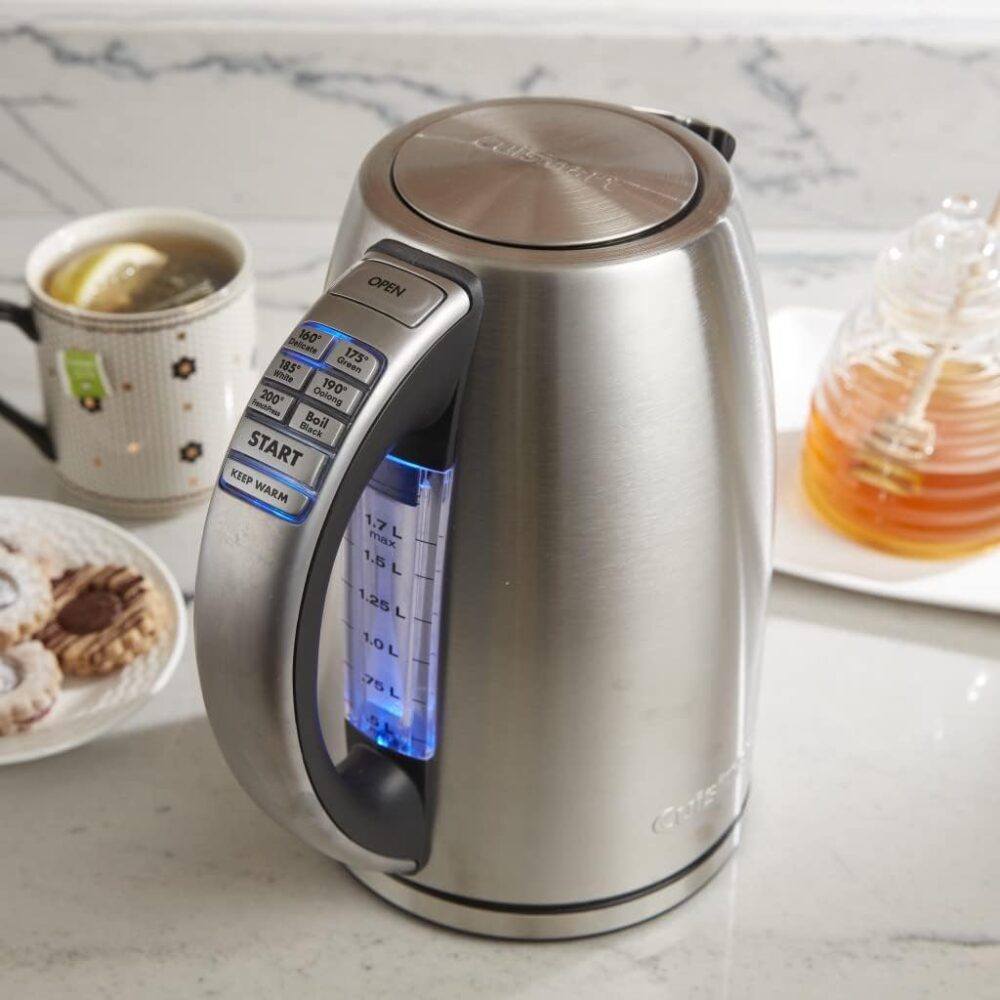 Cuisinart Mesh Strainers (3-Pack) + 1.7L Cordless Electric Kettle Bundle – Stainless Steel | Wiloria