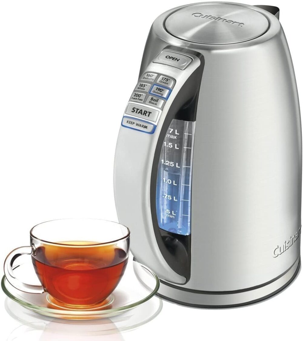 Cuisinart Mesh Strainers (3-Pack) + 1.7L Cordless Electric Kettle Bundle – Stainless Steel | Wiloria - Image 4