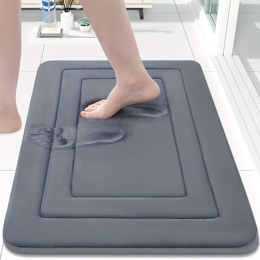 Quick-Dry, Machine Washable Floor Mat for Bathroom, Kitchen & Laundry |Wiloria