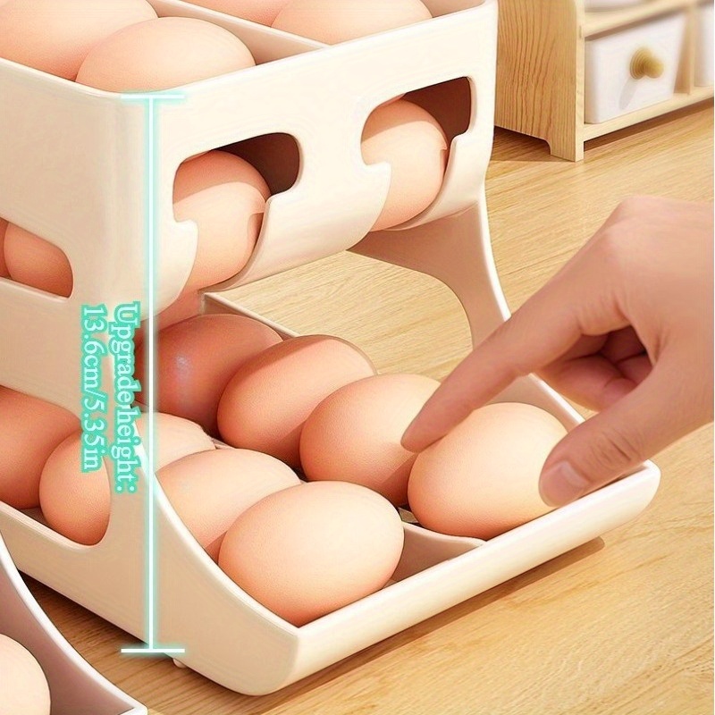 Wiloria|Large Capacity 60-Egg Storage Box for Refrigerator & Kitchen