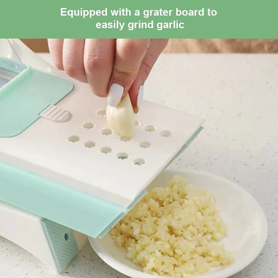 Wiloria| Multifunctional Manual Food Chopper for Fruits, Potatoes, Carrots & More