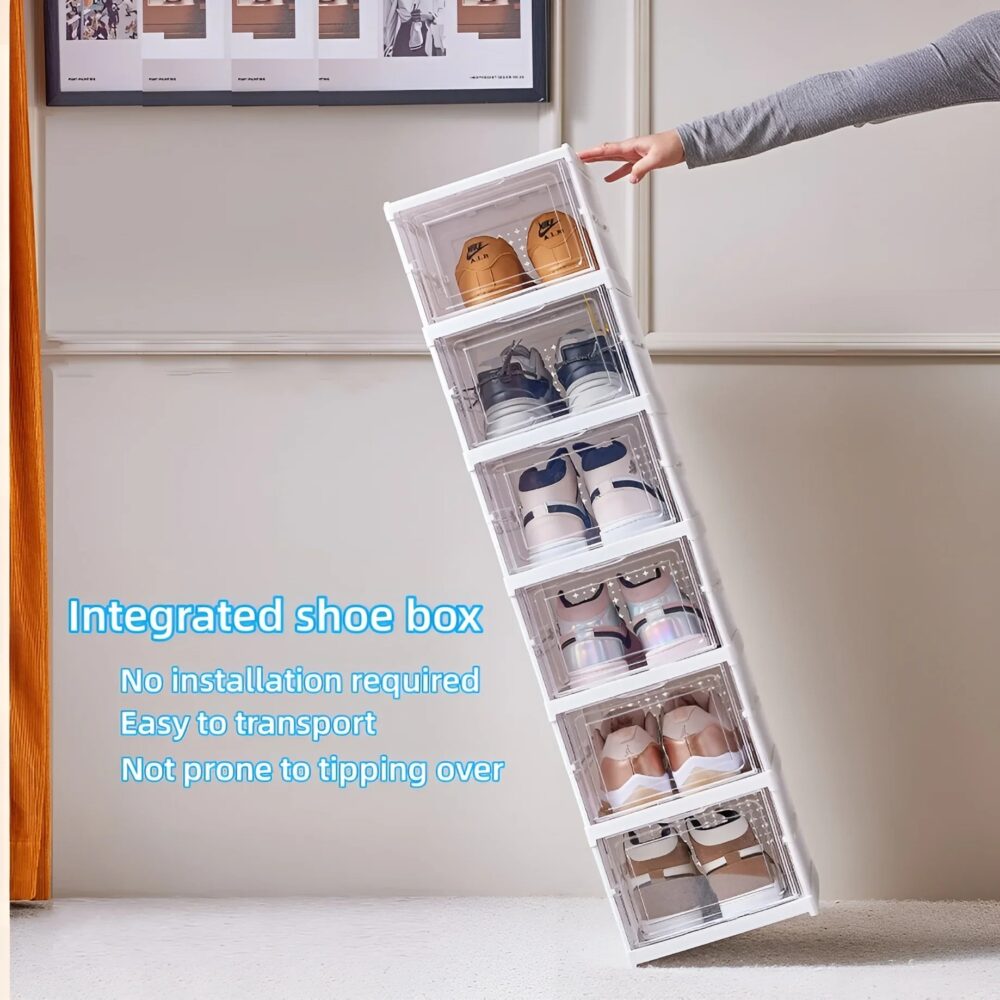 Wiloria | Stackable Dustproof Organizer for Sneakers, High-Tops & Heels - Image 3