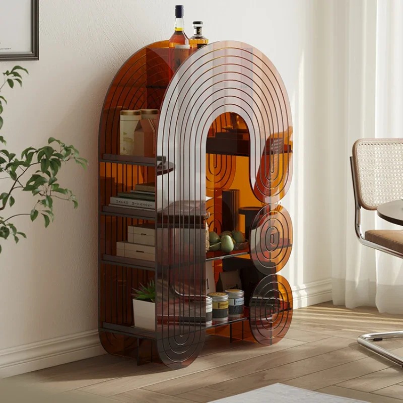 Wiloria|Transparent Open Shelves Organizer for Living Room & Bedroom